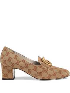 Gucci туфли-лодочки с логотипом GG