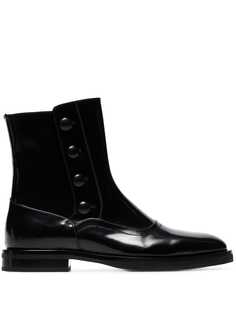 Alexander McQueen ботинки с декоративными пуговицами