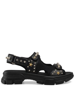 Gucci сандалии с заклепками