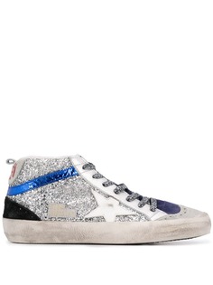 Golden Goose высокие декорированные кроссовки Mid Star