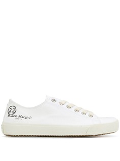 Maison Margiela кеды Tabi на шнуровке