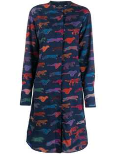 PS Paul Smith платье-рубашка с леопардовым принтом
