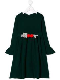 Il Gufo платье с вышивкой
