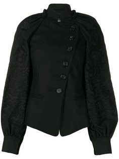 Ann Demeulemeester жакет Molina с вышивкой