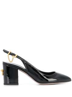 Valentino туфли Valentino Garavani Rockstud с ремешком на пятке