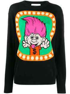 Moschino трикотажный свитер Trolls