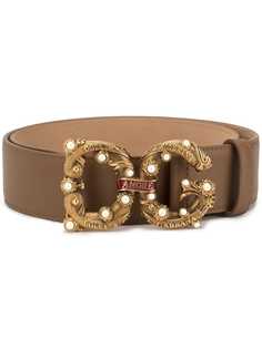 Dolce & Gabbana декорированный ремень с логотипом