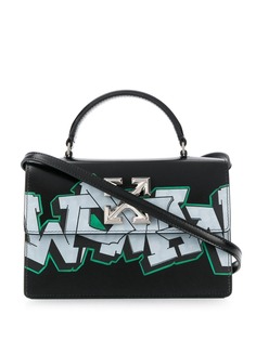 Off-White сумка-тоут с графичным принтом