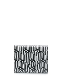Off-White маленький кошелек с геометричным принтом