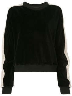 Haider Ackermann фактурная толстовка с полосками