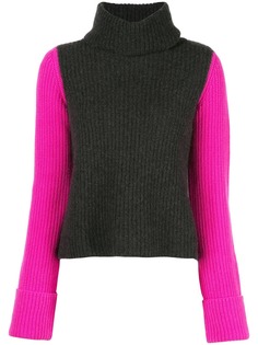 Autumn Cashmere свитер в стиле колор-блок