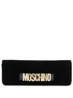 Moschino клатч с логотипом