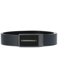 Emporio Armani ремень с пряжкой-логотипом