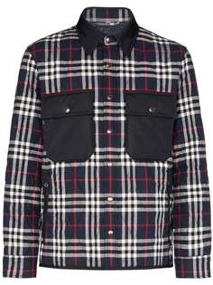 Burberry куртка-рубашка в клетку Vintage Check