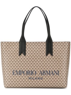 Emporio Armani сумка-тоут с логотипом