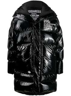 Dsquared2 пуховик с логотипом