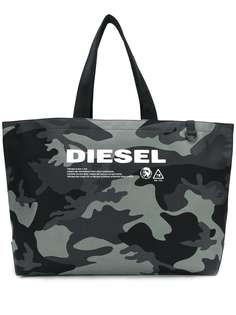 Diesel дорожная сумка с камуфляжным принтом