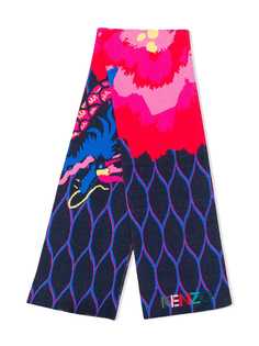 Kenzo Kids dragon print scarf