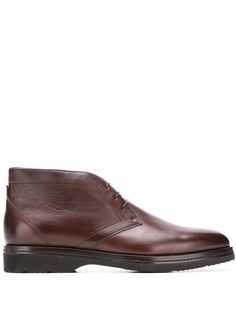 Santoni ботинки по щиколотку на шнуровке
