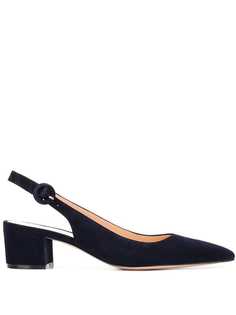 Gianvito Rossi туфли с открытой пяткой и ремешком на щиколотке