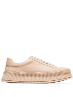 Jil Sander кроссовки на плоской платформе