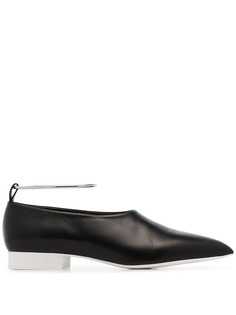 Jil Sander туфли-лодочки с заостренным носком