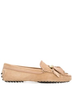 Tods лоферы Gommino с кисточками Tod`S