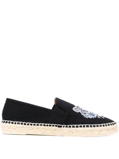 Kenzo эспадрильи с вышивкой тигра