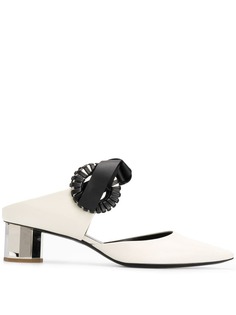 Proenza Schouler мюли с люверсами