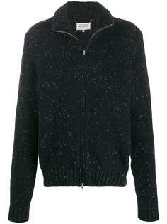 Maison Margiela трикотажный кардиган на молнии