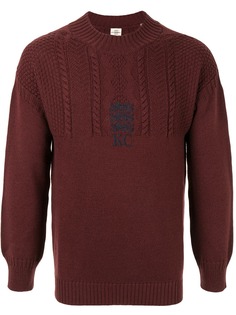 Kent & Curwen джемпер с вышитым логотипом