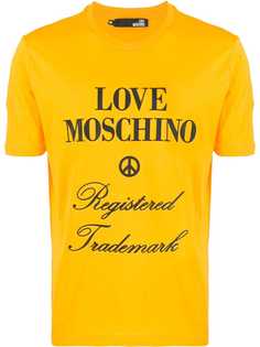 Love Moschino футболка с логотипом