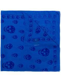Alexander McQueen skull print scarf