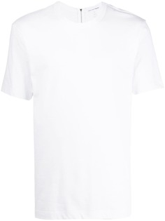 Comme Des Garçons Shirt футболка на молнии с круглым вырезом