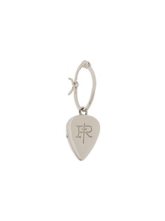 True Rocks plectrum hoop earrings