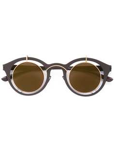 Mykita солнцезащитные очки с круглой оправой