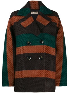 Ulla Johnson striped double-breasted jacket