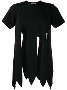 Comme Des Garçons cut out T-shirt