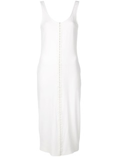 Mugler платье с застежкой спереди
