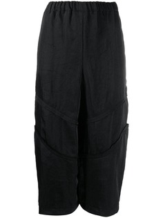 Comme Des Garçons raw edge trousers