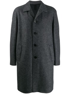 Harris Wharf London single breasted wool coat