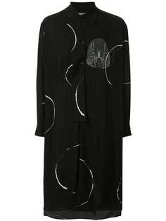 Yohji Yamamoto long serpent shirt
