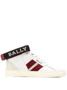 Bally logo ankle strap sneakers