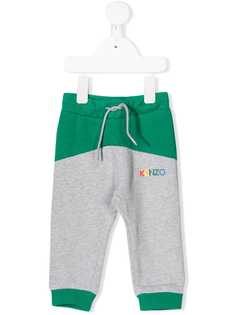 Kenzo Kids drawstring logo sweat pants