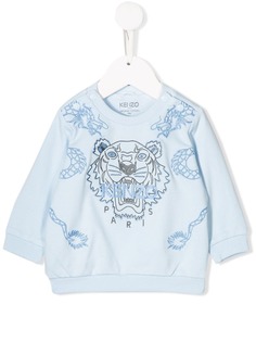 Kenzo Kids embroidered logo sweater