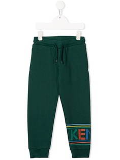 Kenzo Kids drawstring logo sweatpants