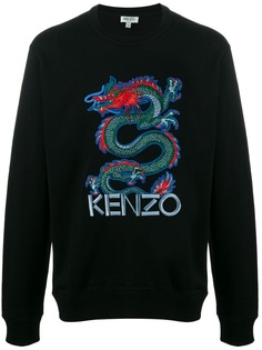 Kenzo толстовка с вышивкой Dragon