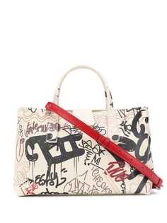 Zanellato сумка-тоут с принтом граффити