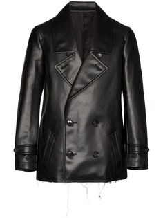 Comme Des Garçons Homme Plus double-breasted leather jacket
