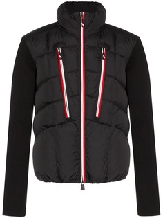 Moncler Grenoble knit sleeve padded jacket